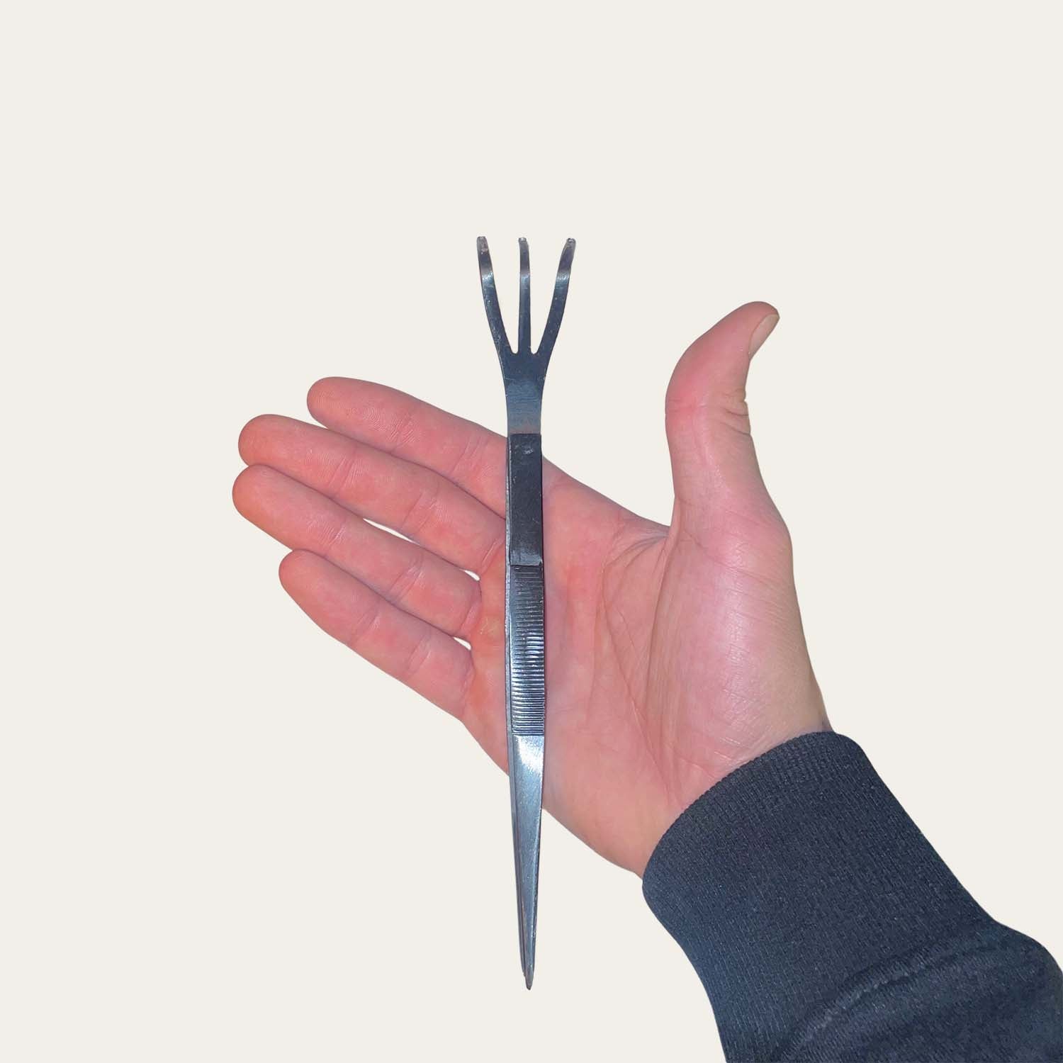 Râteau et pincette 2 en 1