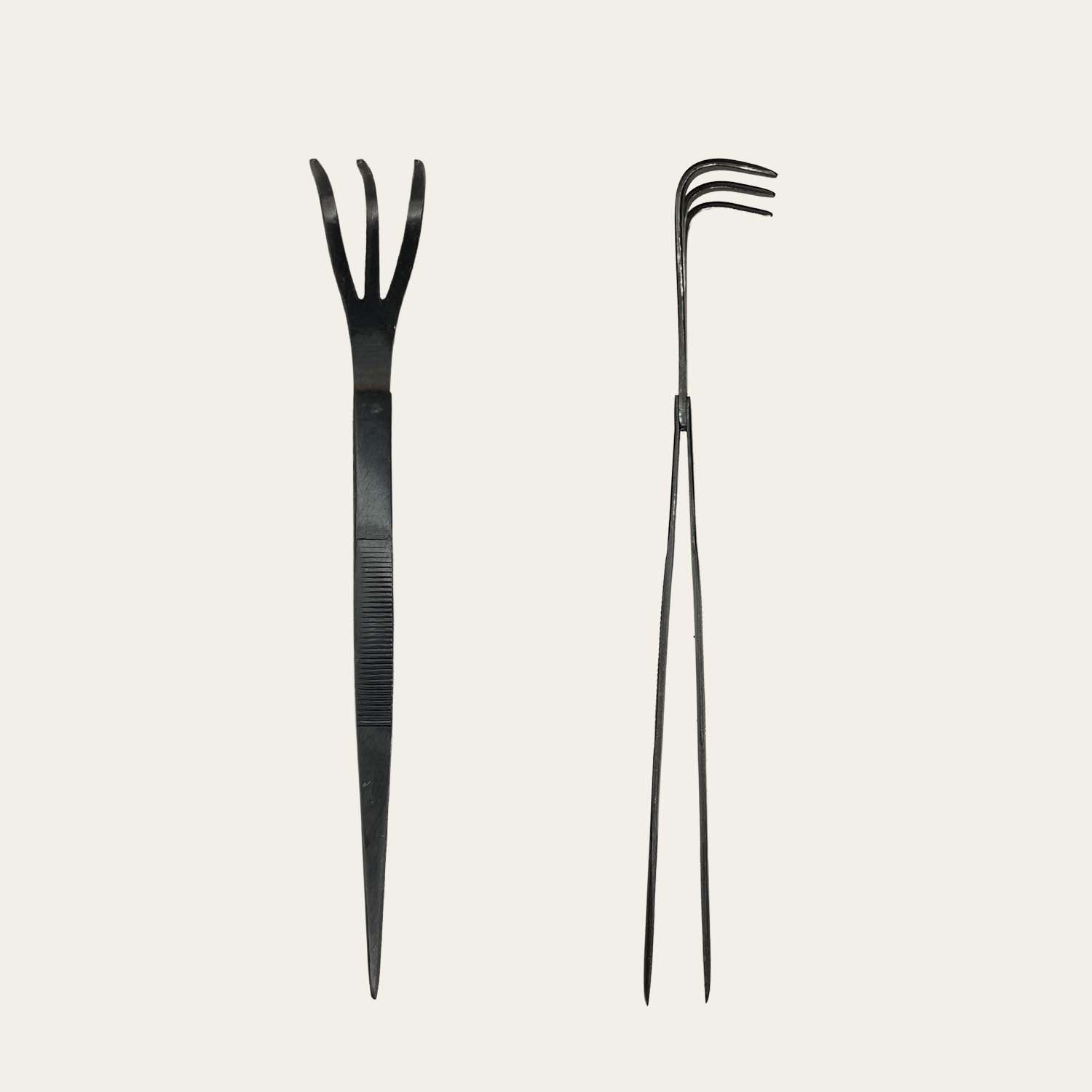 Râteau et pincette 2 en 1